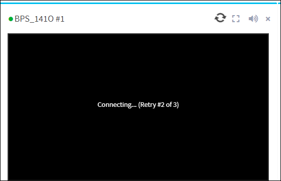 Connection Attempt Retry Connection Attempt Retry