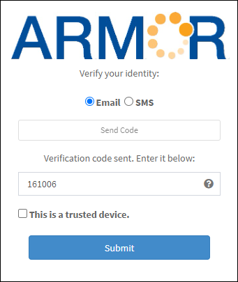 Enter Verification Code