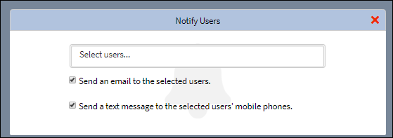 Notify Users