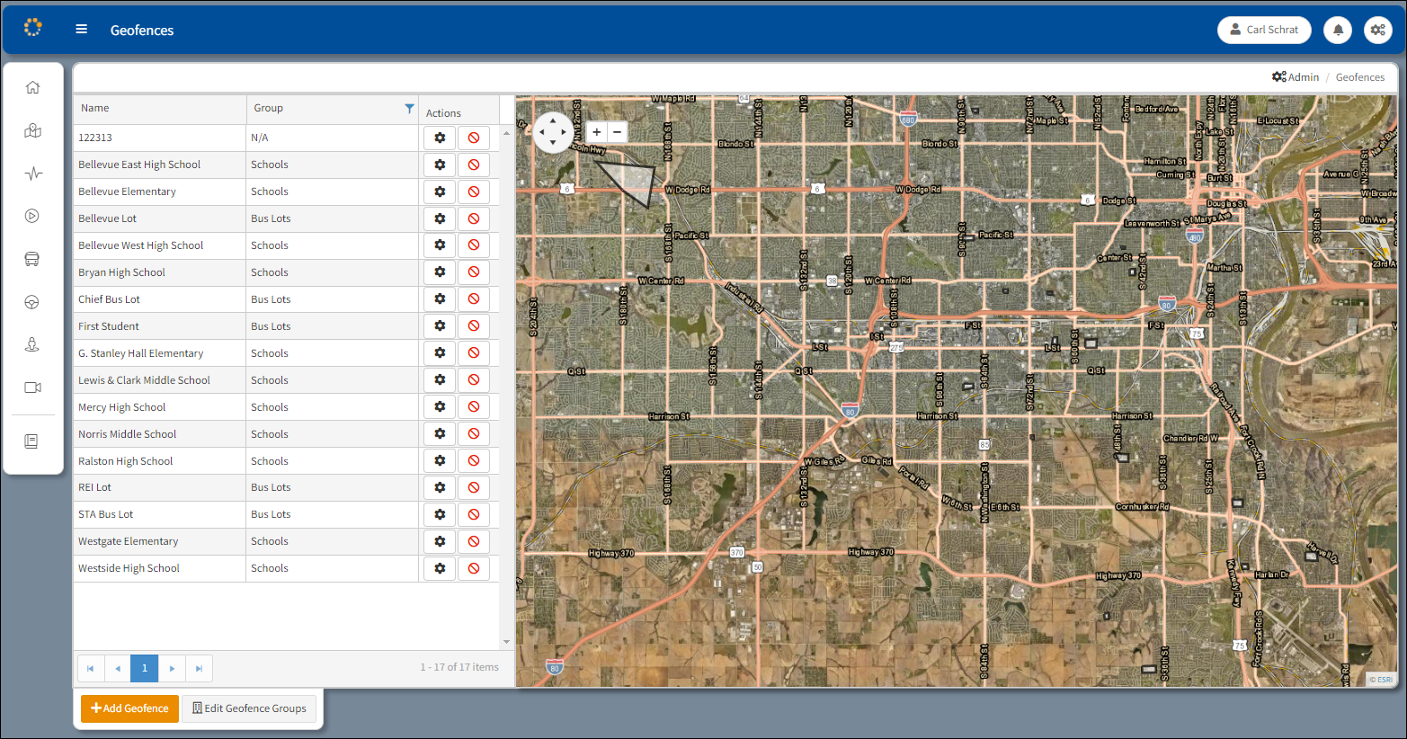 Geofence Map