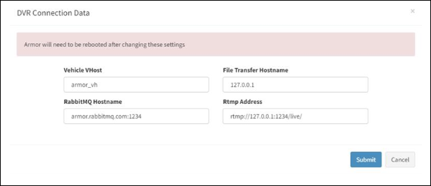 DVR Connection Data Single Tenant View