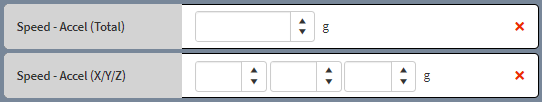 Acceleration Selections