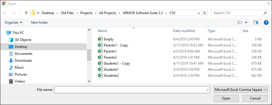 Route Data Files