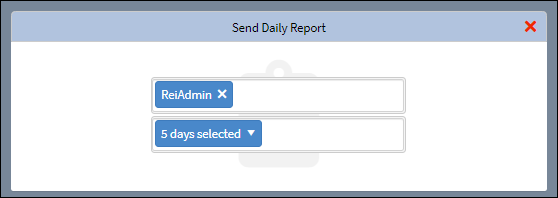 Send Daily Report Active